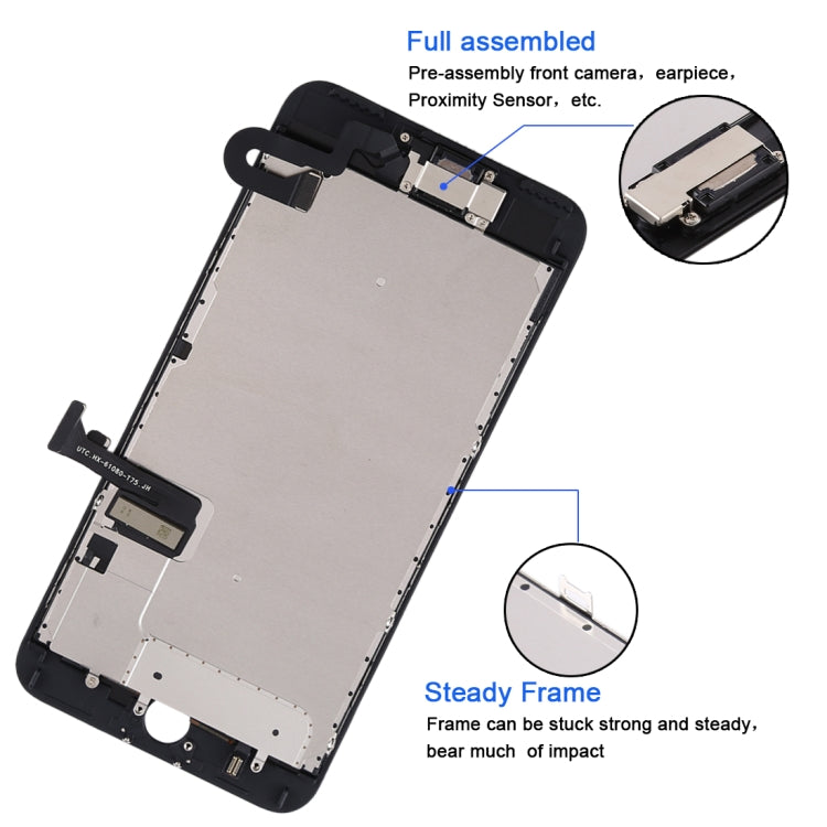 TFT LCD Screen for iPhone 7 Plus with Digitizer Full Assembly include Front Camera (White) - LCD Screen by PMC Jewellery | Online Shopping South Africa | PMC Jewellery