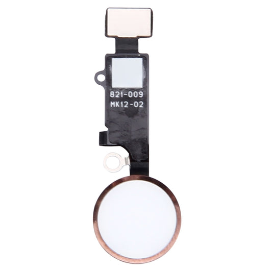 Home Button for iPhone 7 Plus , Not Supporting Fingerprint Identification and Return Function(Rose Gold) - Flex Cable by PMC Jewellery | Online Shopping South Africa | PMC Jewellery