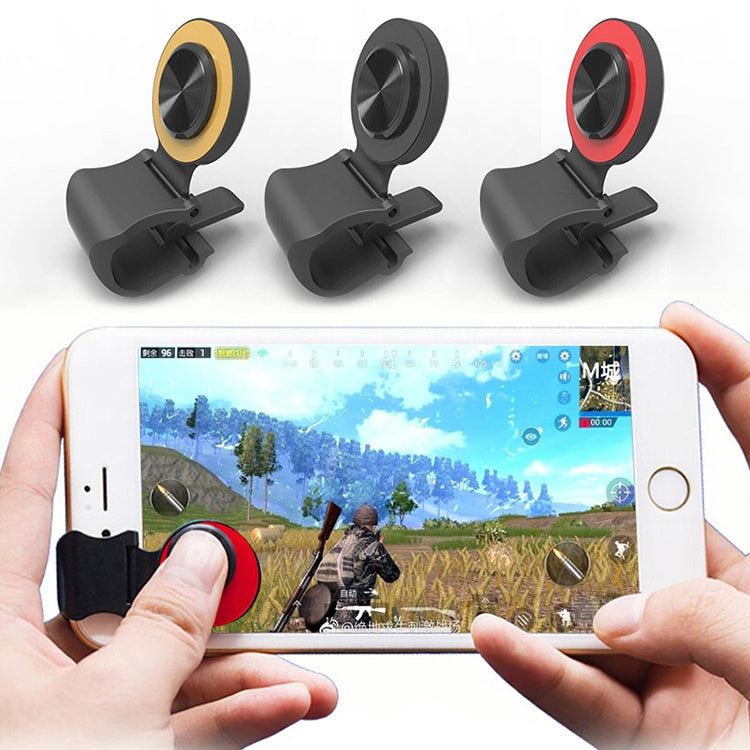 A9 Direct Mobile Clip Games Joystick Artifact Hand Travel Button Sucker with Ring Holder for iPhone, Android Phone, Tablet(Gold) - Handle Shooter by PMC TechLife | Online Shopping South Africa | PMC TechLife