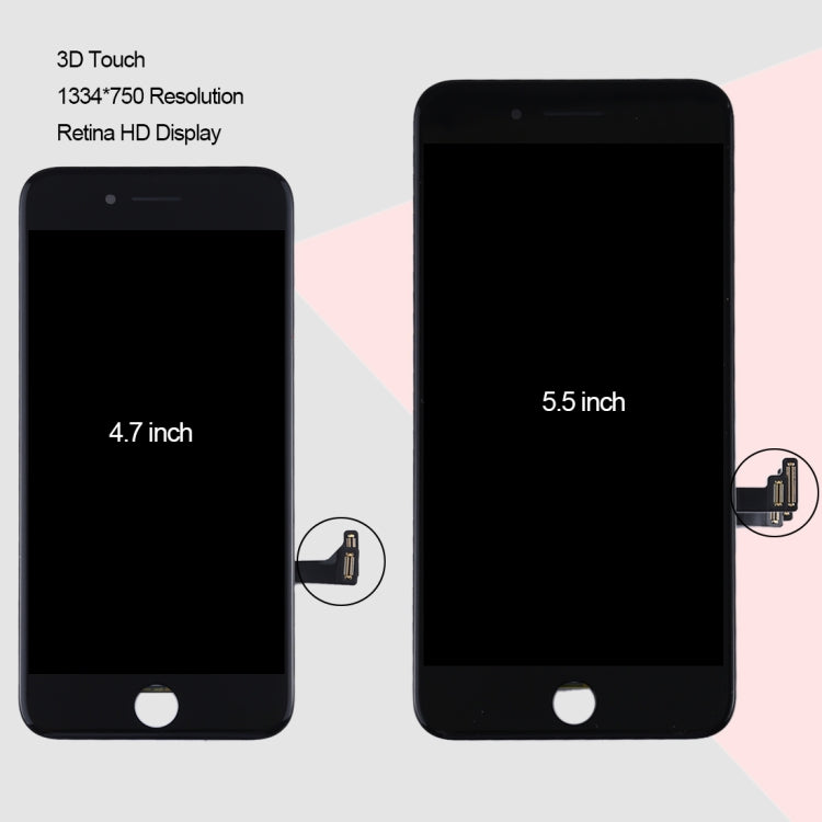 Original LCD Screen for iPhone 8 with Digitizer Full Assembly(White) - free shipping - PMC TechLife - Order now!