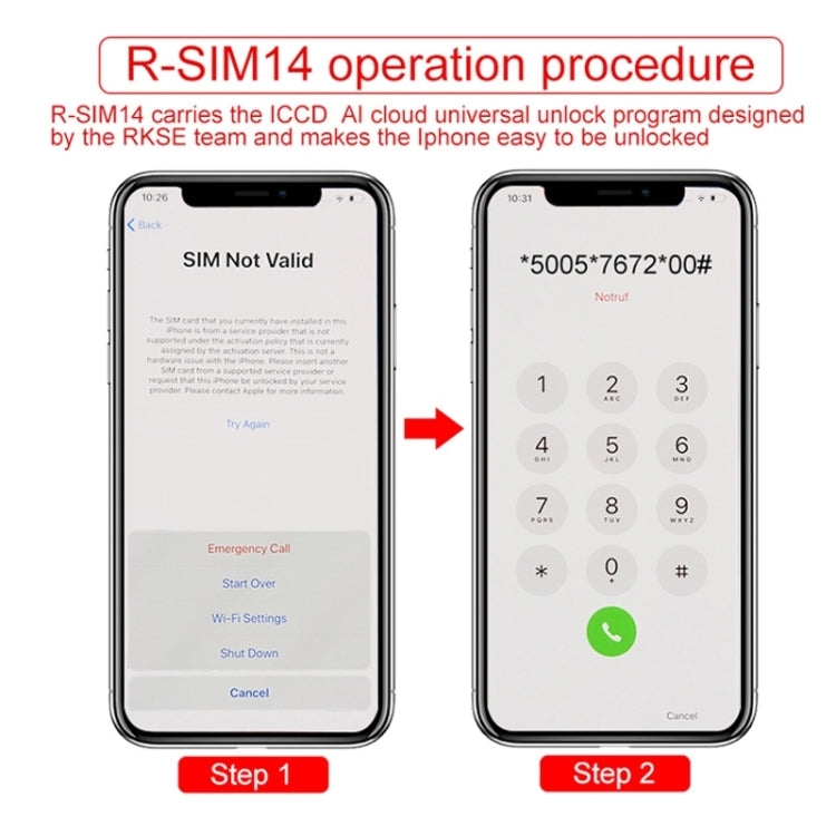 R-SIM 14 V18 Ultra Universal ICCID SIM Unlock Card for iPhone X, XS, XR, XS Max, 8 & 8 Plus, 7 & 7 Plus - Unlock SIM Card by PMC Jewellery | Online Shopping South Africa | PMC Jewellery