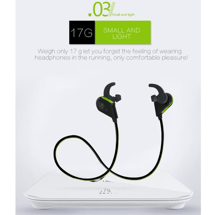 S20 Magnetic Switch Sweatproof Motion Wireless Bluetooth In-Ear Headset with Indicator Light  & Mic, Distance: 10m, For iPad, Laptop, iPhone, Samsung, HTC, Huawei, Xiaomi, and Other Smart Phones(Black) - free shipping - PMC TechLife - Order now!
