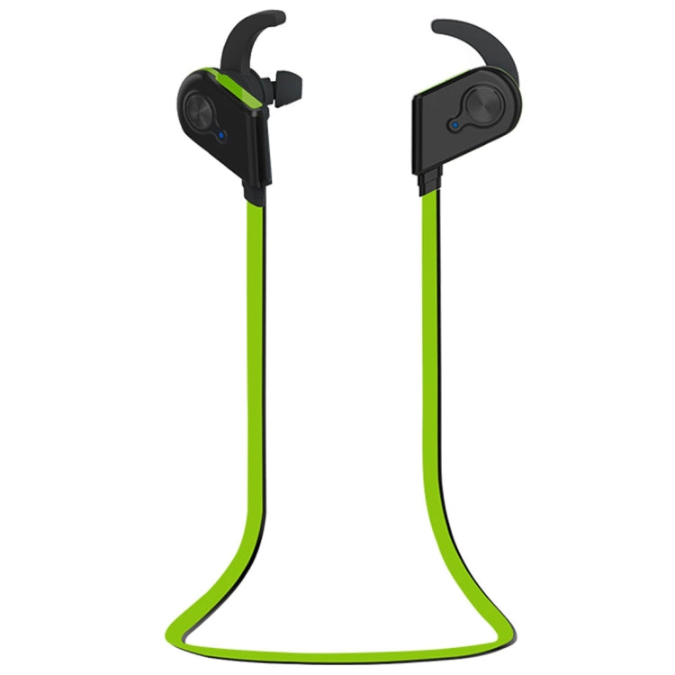 S20 Magnetic Switch Sweatproof Motion Wireless Bluetooth In-Ear Headset with Indicator Light  & Mic, Distance: 10m, For iPad, Laptop, iPhone, Samsung, HTC, Huawei, Xiaomi, and Other Smart Phones(Green) - free shipping - PMC TechLife - Order now!