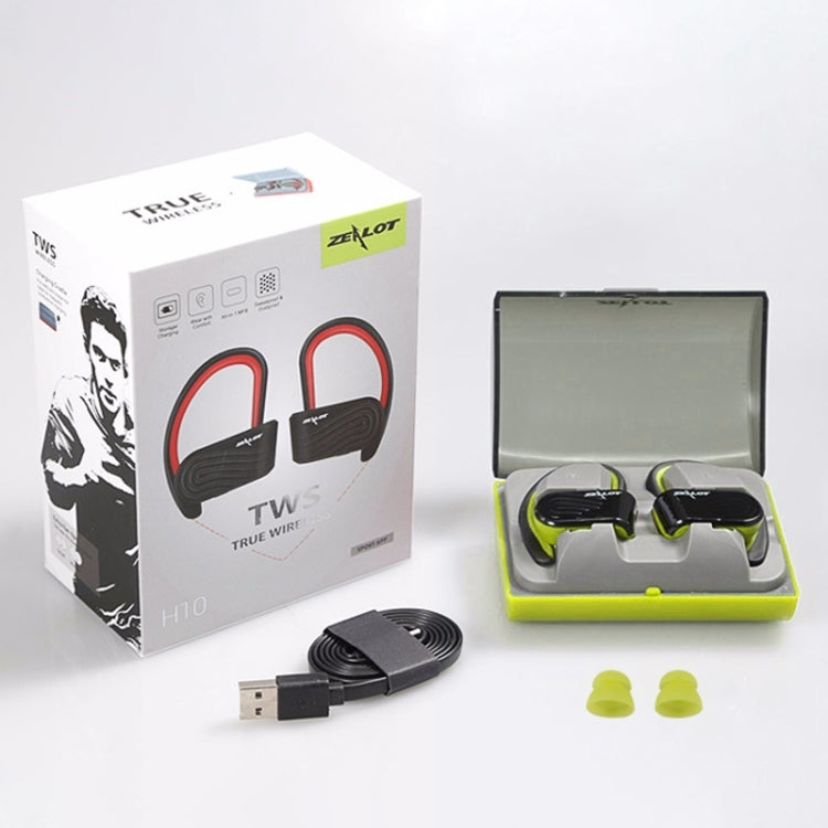 ZEALOT H10 TWS Ture Wireless Stereo Double Earphones Dust-proof Sweat-proof Bluetooth Earphone with Charging Box - free shipping - PMC TechLife - Order now!