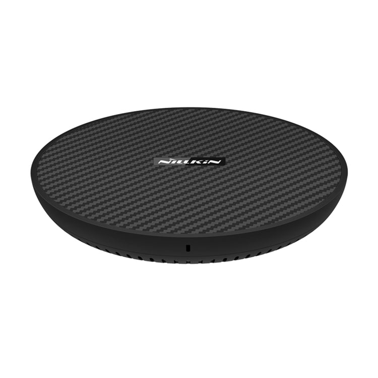 NILLKIN Power Flash Aramid Fiber Qi Standard Wireless Charger Charging Pad (Black) - Wireless Charger by NILLKIN | Online Shopping South Africa | PMC Jewellery
