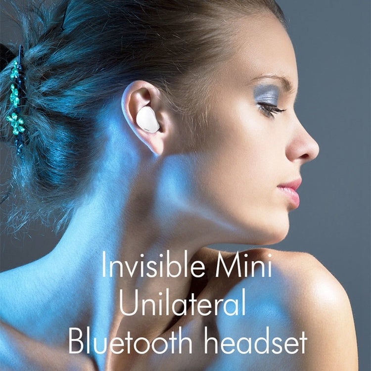 REMAX RB-T21 Mini In-Ear Wireless Bluetooth V4.1 Earphones, For iPad, iPhone, Galaxy, Huawei, Xiaomi, LG, HTC and Other Smart Phones(White) - free shipping - PMC TechLife - Order now!