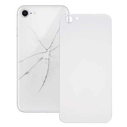 Glass Battery Back Cover for iPhone 8 (Silver) - Back Cover by PMC Jewellery | Online Shopping South Africa | PMC Jewellery