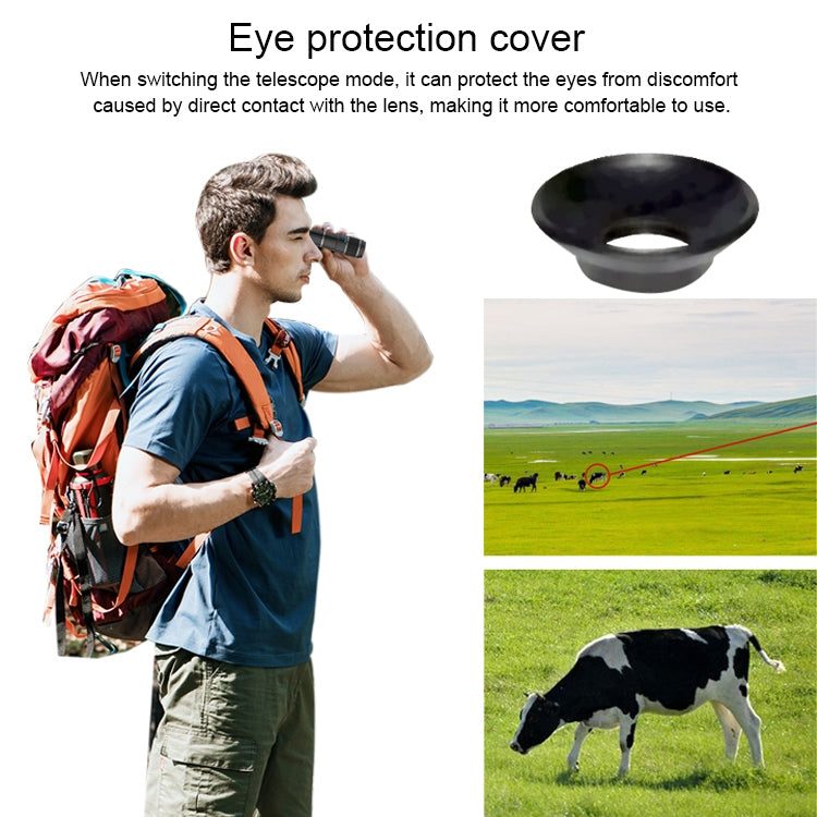 Universal 20X Mobile Phone HD Telephoto Telescope Lens with Tripod & Clip - Telescope & Microscope by PMC TechLife | Online Shopping South Africa | PMC TechLife