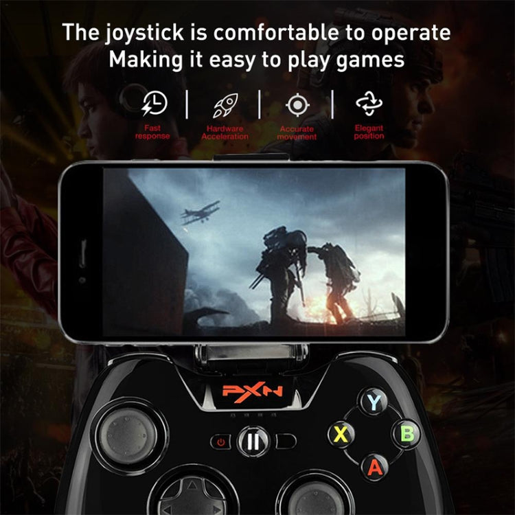 PXN PXN-6603 MFI Mobile Phone Wireless Bluetooth Game Handle Controller, Compatible with iOS System(Black) - free shipping - PMC TechLife - Order now!