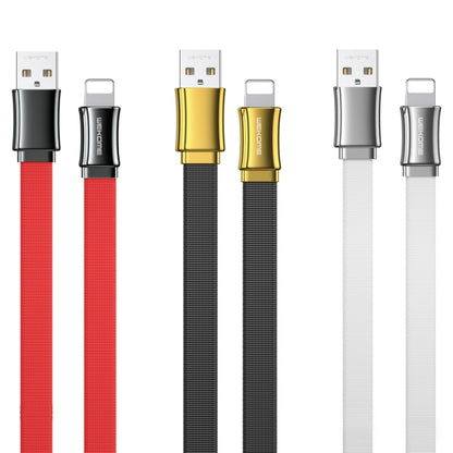 WK WDC-139 3A USB to 8 Pin King Kong Series Data Cable for iPhone, iPad (Red) - Normal Style Cable by WK | Online Shopping South Africa | PMC Jewellery