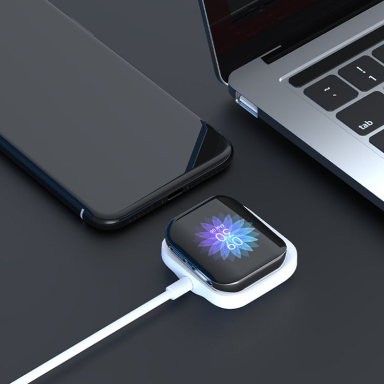 For OPPO Watch 41mm Smart Watch Magnetic Charger Charging Base(White) -  by PMC TechLife | Online Shopping South Africa | PMC TechLife | Buy Now Pay Later Mobicred