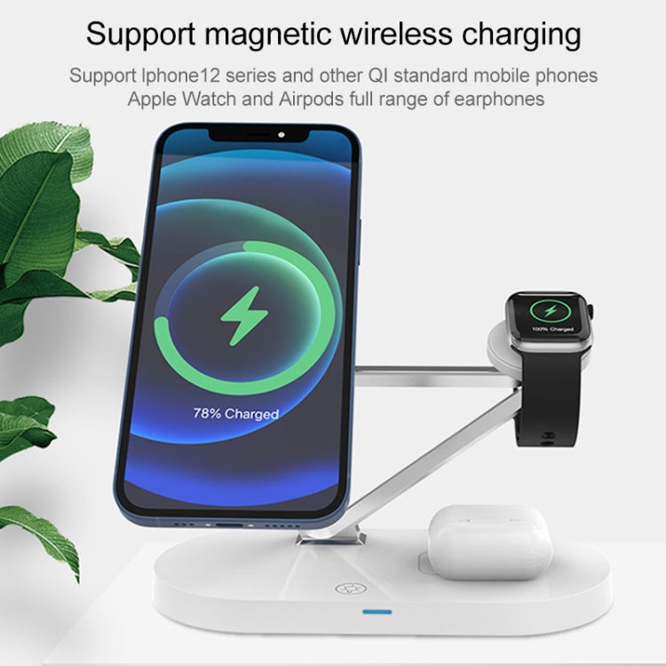 Z9 5 in 1 Magnetic Wireless Charging Pad - Wireless Charger by PMC Jewellery | Online Shopping South Africa | PMC Jewellery