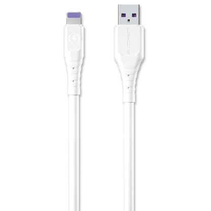 WK WDC-152 6A 8 Pin Fast Charging Data Cable, Length: 1m (White) - Normal Style Cable by WK | Online Shopping South Africa | PMC Jewellery