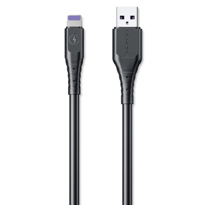 WK WDC-152 6A 8 Pin Fast Charging Data Cable, Length: 3m (Black) - Normal Style Cable by WK | Online Shopping South Africa | PMC Jewellery