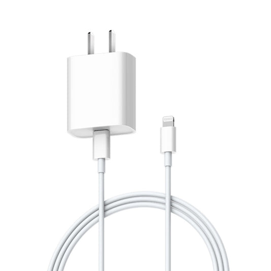 Original Xiaomi 20W MFi Certification USB-C / Type-C Charger with 8 Pin Cable, US Plug (White) - USB Charger by Xiaomi | Online Shopping South Africa | PMC Jewellery
