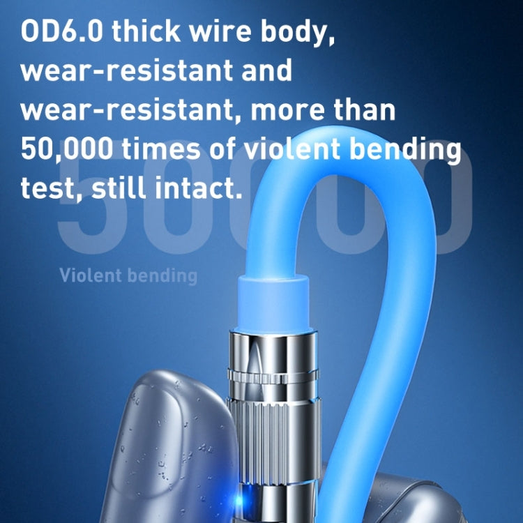 WK WDC-187 Qjie Series 20W USB-C/Type-C to 8 Pin Fast Charge Data Cable, Length: 1m(White) - 2 in 1 Cable by WK | Online Shopping South Africa | PMC TechLife