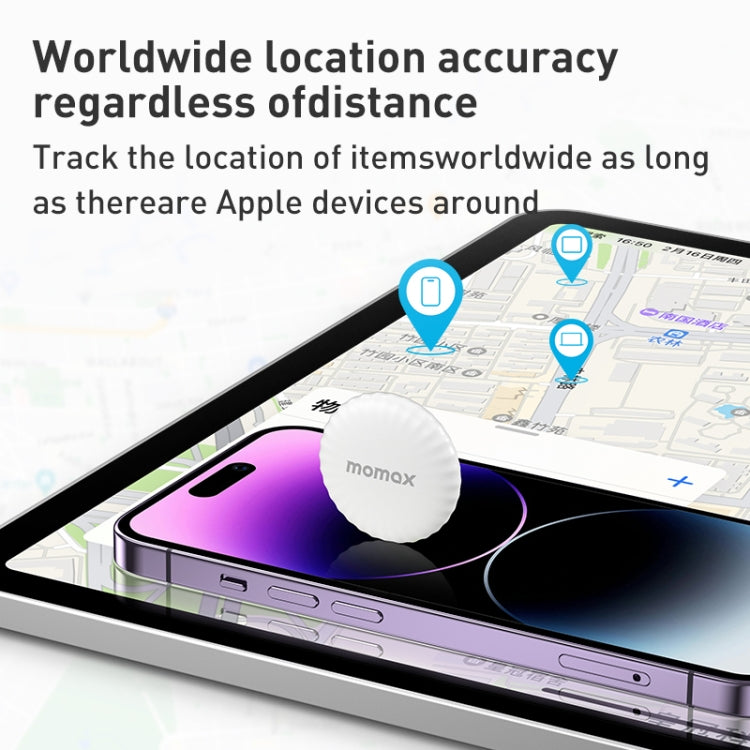 MOMAX PINTAG BR5 Wireless Positioning Anti-lost Device(Black) - free shipping - PMC TechLife - Order now!