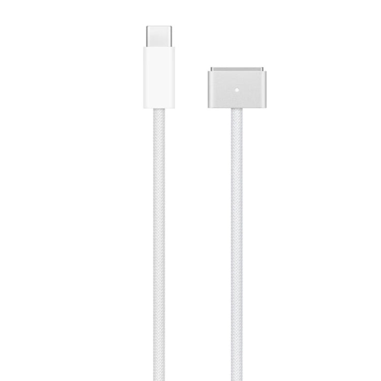 A2363 USB-C / Type-C to Magsafe 3 Fast Charging Data Cable, Length: 2m(White) - Cable & Adapter by PMC Jewellery | Online Shopping South Africa | PMC Jewellery