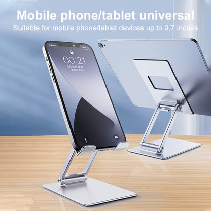 R-JUST SJ33 Aluminum Alloy Folding Phone / Tablet Stand(Grey) - Desktop Holder by R-JUST | Online Shopping South Africa | PMC Jewellery