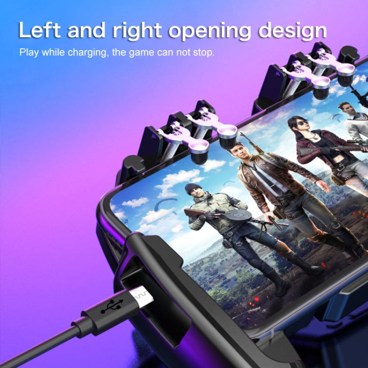 S-03 Six-finger Linkage Semiconductor Cooling Mobile Phone Gamepad with Bracket, Suitable for 4.7-6.5 inch Mobile Phones - Cooling Fan Radiator by PMC TechLife | Online Shopping South Africa | PMC TechLife