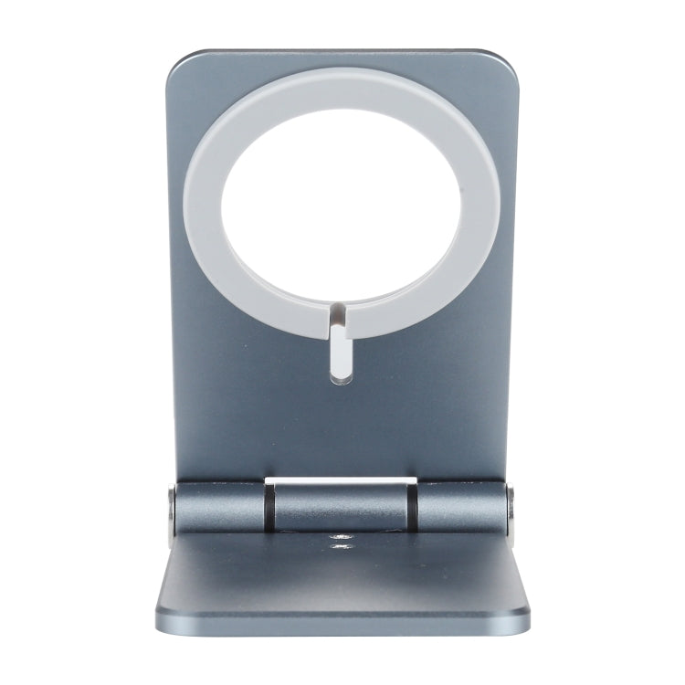 C29 Foldable Metal Bracket for MagSafe Magnetic Wireless Charger (Black) - Desktop Holder by PMC TechLife | Online Shopping South Africa | PMC TechLife