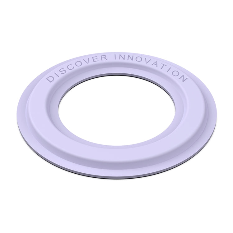 NILLKIN Portable PU Leather Magnetic Ring Sticker (Purple) - Hand-Sticking Bracket by NILLKIN | Online Shopping South Africa | PMC TechLife | Buy Now Pay Later Mobicred