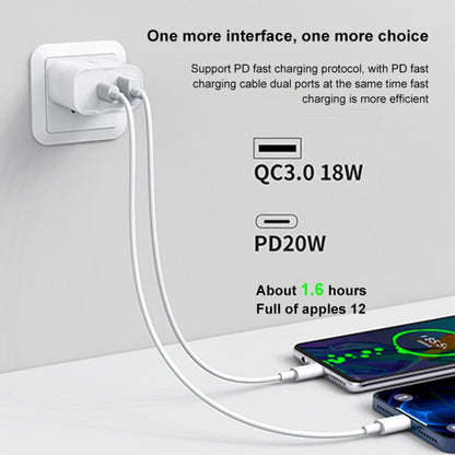 WK WP-U53 QC3.0 Charger 20W USB Type-C Maxspeed PD Fast Charger(EU Plug) - USB Charger by WK | Online Shopping South Africa | PMC Jewellery