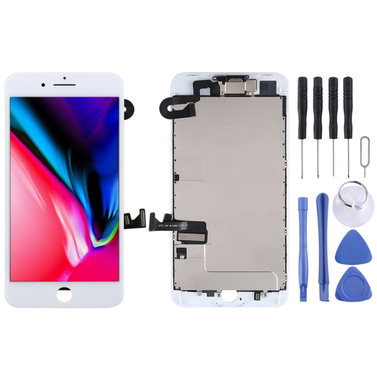 TFT LCD Screen for iPhone 8 Plus with Digitizer Full Assembly include Front Camera (White) - LCD Screen by PMC Jewellery | Online Shopping South Africa | PMC Jewellery