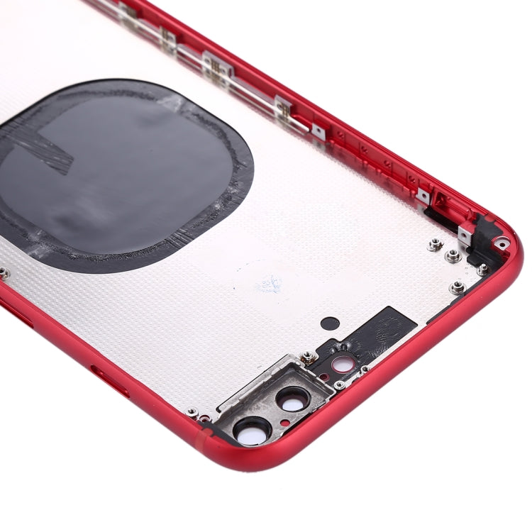 Back Housing Cover for iPhone 8 Plus(Red) - iPhone 8 Plus Parts by PMC TechLife | Online Shopping South Africa | PMC TechLife | Buy Now Pay Later Mobicred