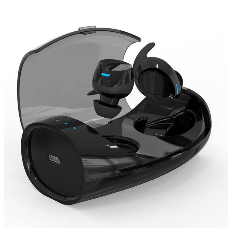 Universe Sweat-proof Earbuds Sports Wireless Bluetooth V4.2 Stereo Headset with Charging Case, For iPhone, Samsung, Huawei, Xiaomi, HTC and Other Smartphones(Black) - Bluetooth Earphone by PMC TechLife | Online Shopping South Africa | PMC TechLife