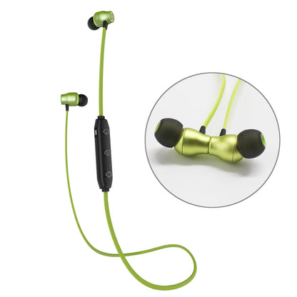 XRM-X5 Sports IPX4 Waterproof Magnetic Earbuds Wireless Bluetooth V4.1 Stereo In-ear Headset, For iPhone, Samsung, Huawei, Xiaomi, HTC and Other Smartphones(Green) - Bluetooth Earphone by PMC Jewellery | Online Shopping South Africa | PMC Jewellery