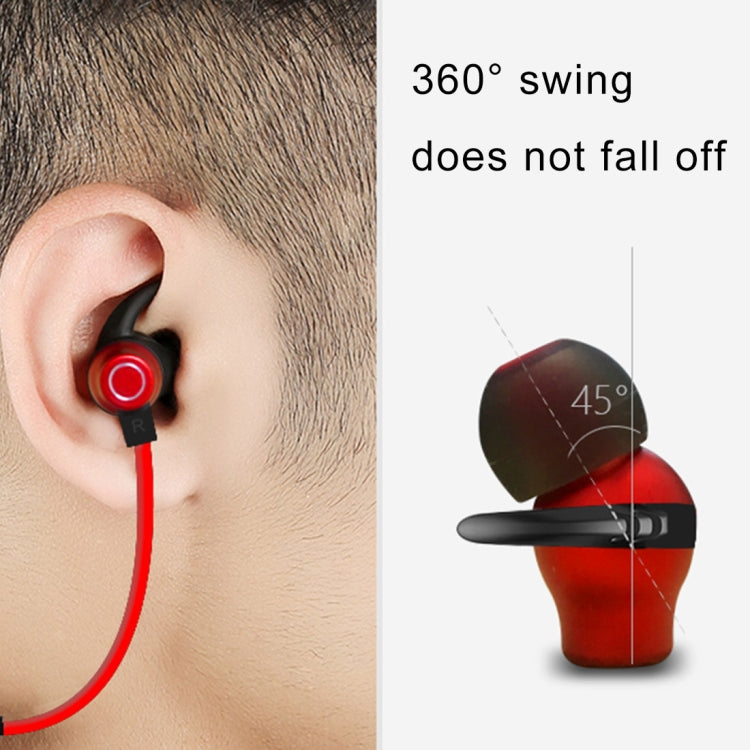 XRM-X5 Sports IPX4 Waterproof Magnetic Earbuds Wireless Bluetooth V4.1 Stereo In-ear Headset, For iPhone, Samsung, Huawei, Xiaomi, HTC and Other Smartphones(Red) - Bluetooth Earphone by PMC Jewellery | Online Shopping South Africa | PMC Jewellery