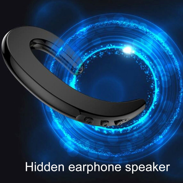 B18 Bone Conduction Bluetooth V4.1 Sports Headphone Earhook Headset, For iPhone, Samsung, Huawei, Xiaomi, HTC and Other Smart Phones or Other Bluetooth Audio Devices(Blue) - Bluetooth Earphone by PMC Jewellery | Online Shopping South Africa | PMC Jewellery
