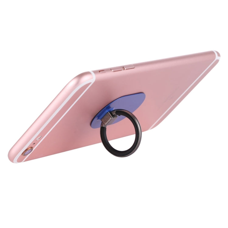 Universal Phone Adhesive Metal Plate 360 Degree Rotation Stand Finger Grip Ring Holder(Blue) - Ring Holder by PMC TechLife | Online Shopping South Africa | PMC TechLife