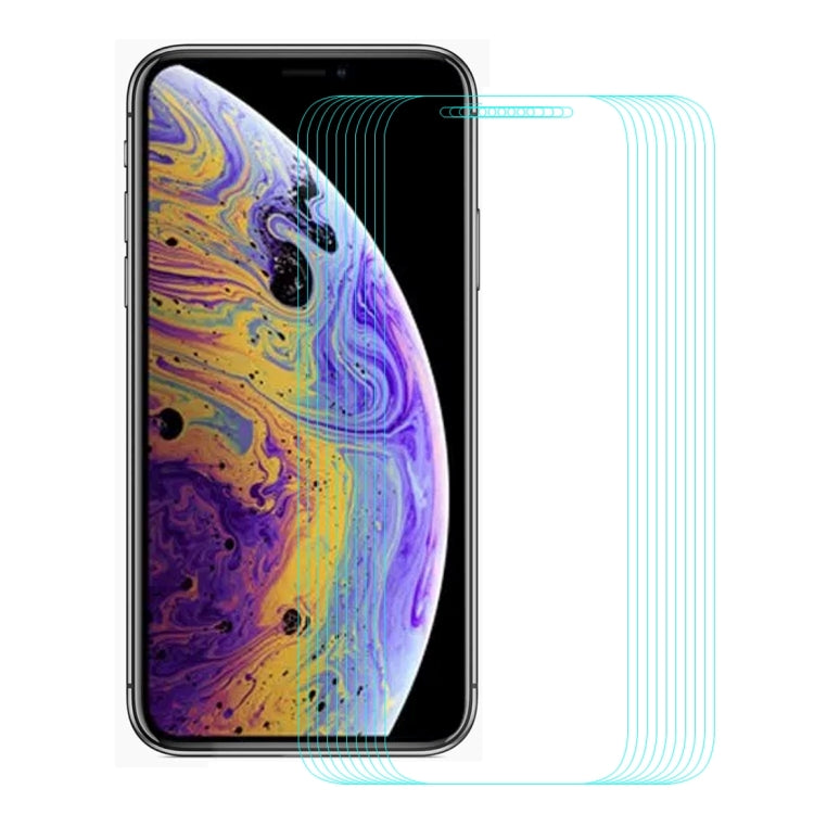 For iPhone 11 Pro / XS / X 10pcs ENKAY Hat-Prince 0.26mm 9H 2.5D Tempered Glass Film - free shipping - PMC TechLife - Order now!