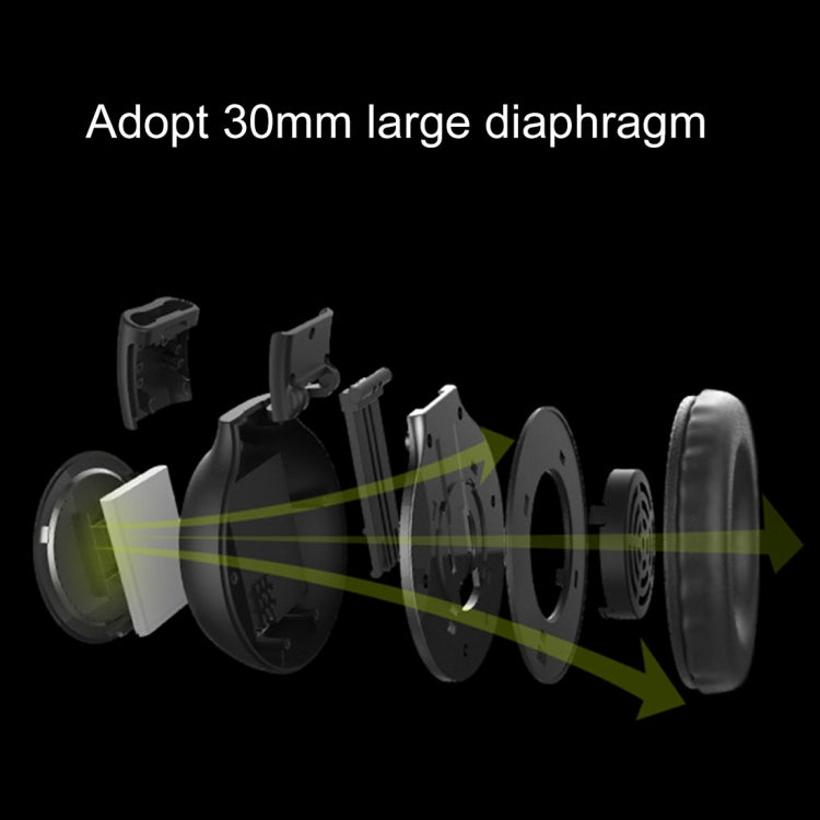 ZEALOT B570 Stereo Wired Wireless Bluetooth Subwoofer Headset with LED Color Screen Design & HD Microphone & FM, For Mobile Phones & Tablets & Laptops, Support 32GB TF Card Maximum(Grey) - free shipping - PMC TechLife - Order now!