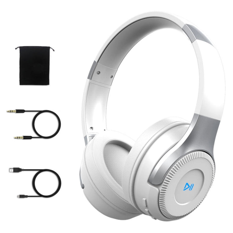 ZEALOT B26T Stereo Wired Wireless Bluetooth 4.0 Subwoofer Headset with 3.5mm Universal Audio Cable Jack & HD Microphone, For Mobile Phones & Tablets & Laptops, Support 32GB TF Card Maximum(White) - free shipping - PMC TechLife - Order now!