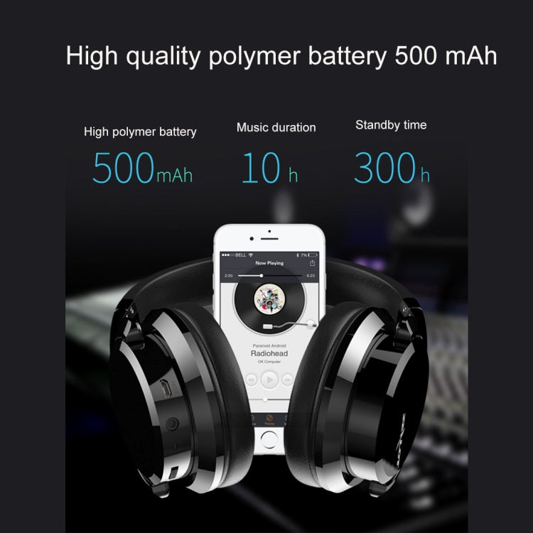 ZEALOT B21 Stereo Wired Wireless Bluetooth 4.0 Subwoofer Headset with 3.5mm Universal Audio Cable Jack & HD Microphone, For Mobile Phones & Tablets & Laptops(Silver) - free shipping - PMC TechLife - Order now!