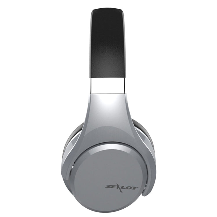 ZEALOT B21 Stereo Wired Wireless Bluetooth 4.0 Subwoofer Headset with 3.5mm Universal Audio Cable Jack & HD Microphone, For Mobile Phones & Tablets & Laptops(Silver) - free shipping - PMC TechLife - Order now!