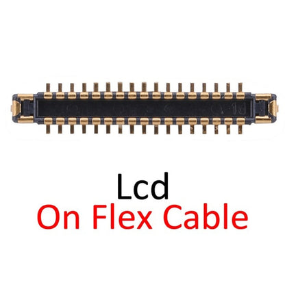 LCD Display FPC Connector On Flex Cable for iPhone XS Max / XS / X - Others by PMC Jewellery | Online Shopping South Africa | PMC Jewellery