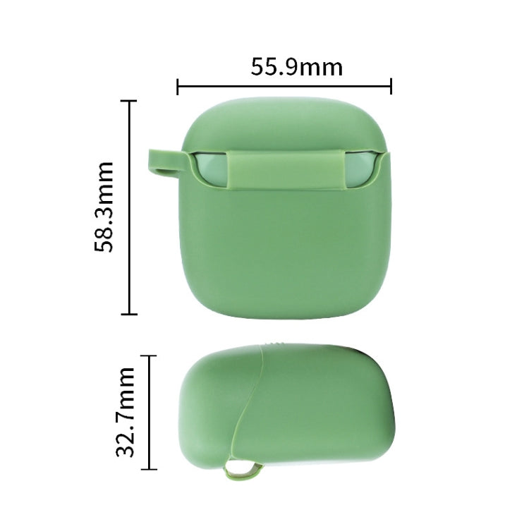 Wireless Earphones Pure Color Silicone Anti-fall Protective Case For JBL TUNE 220TWS(Grass Green) - free shipping - PMC TechLife - Order now!