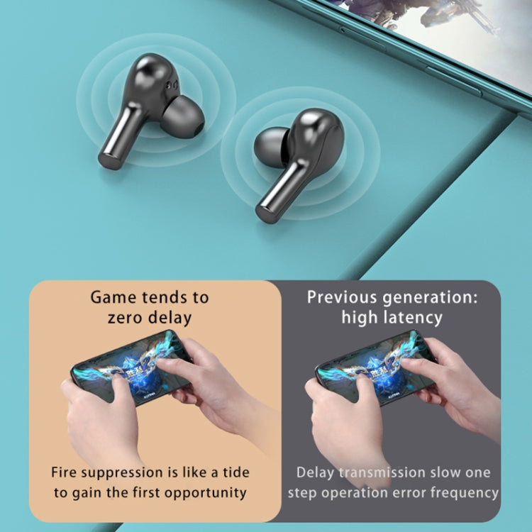 278 TWS External Noise Cancelling Touch Bluetooth Earphone with Charging Box, Support Three-screen Battery Display & Power Bank & Call & Voice Assistant(White) - TWS Earphone by PMC TechLife | Online Shopping South Africa | PMC TechLife