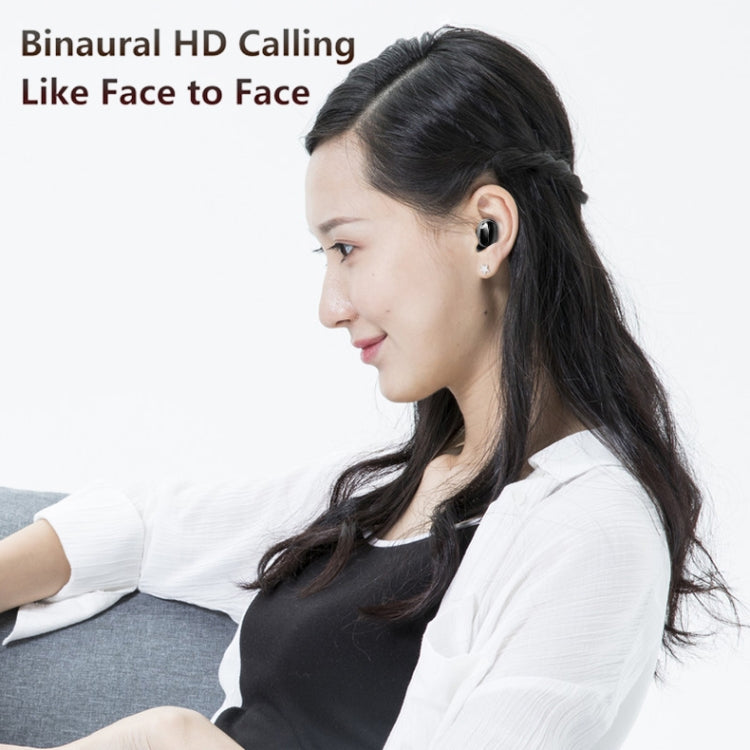 A9 TWS CVC8.0 and DSP Dual Noise Cancelling Bluetooth Earphone with Magnetic Charging Box & LED Digital Display, Support Touch & HD Call & Siri & Power Bank(Black) - TWS Earphone by PMC TechLife | Online Shopping South Africa | PMC TechLife