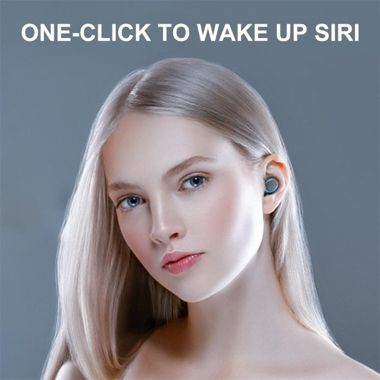 F9-5 Intelligent Noise Cancelling Touch Bluetooth Earphone with Charging Box, Supports Three-screen LED Power Display & HD Call & Power Bank & Siri(Black) - Bluetooth Earphone by PMC TechLife | Online Shopping South Africa | PMC TechLife