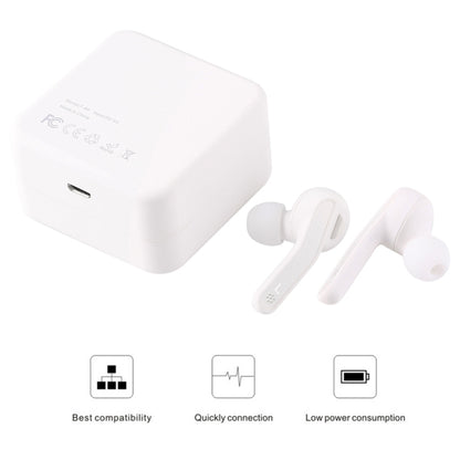 T-88 TWS Bluetooth V5.0 Wireless Stereo Earphones with Magnetic Charging Box(White) - TWS Earphone by PMC Jewellery | Online Shopping South Africa | PMC Jewellery