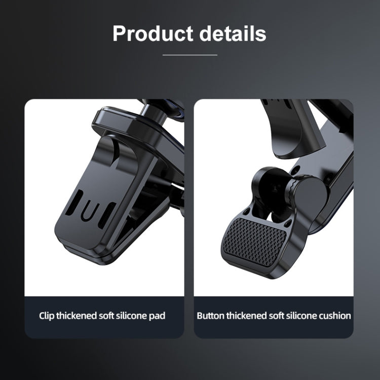 JJT-969 15W Max Output Magnetic Car Air Outlet Bracket Wireless Charger(Black) - Wireless Charger Holders by PMC TechLife | Online Shopping South Africa | PMC TechLife