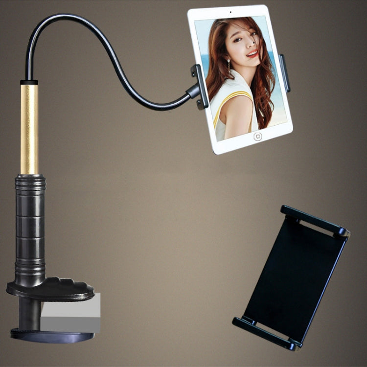 Aluminum-magnesium Alloy Free-Rotating Lazy Bracket Universal Mobile Phones Tablet PC Stand, Suitable for 4-12.9 inch Mobile Phones / Tablet PC, Length: 1m(Black Gold) - Lazy Bracket by PMC TechLife | Online Shopping South Africa | PMC TechLife