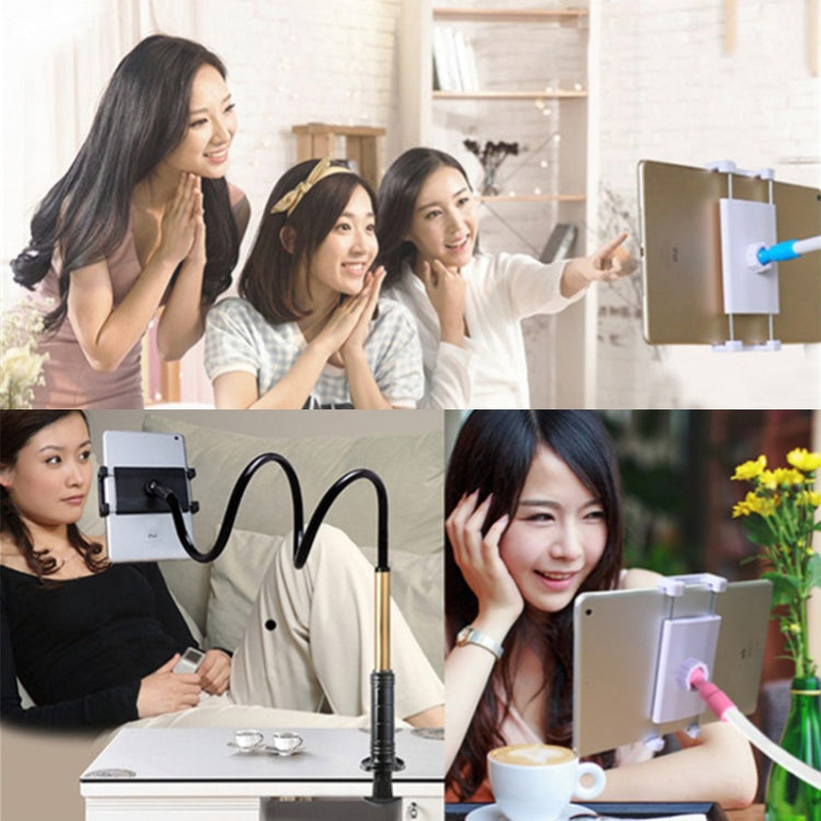Aluminum-magnesium Alloy Free-Rotating Lazy Bracket Universal Mobile Phones Tablet PC Stand, Suitable for 4-12.9 inch Mobile Phones / Tablet PC, Length: 1m (Pink) - Lazy Bracket by PMC TechLife | Online Shopping South Africa | PMC TechLife