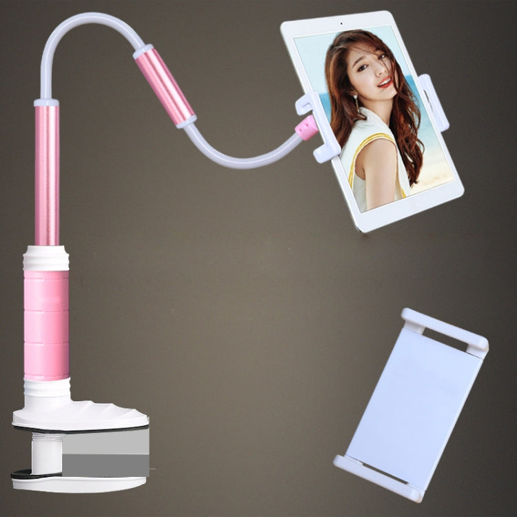 Aluminum-magnesium Alloy Free-Rotating Lazy Bracket Universal Mobile Phones Tablet PC Stand, Suitable for 4-12.9 inch Mobile Phones / Tablet PC, Length: 1.3m (Pink) - Lazy Bracket by PMC TechLife | Online Shopping South Africa | PMC TechLife