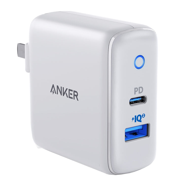 ANKER A2626 33W PowerPort PD USB-C / Type-C Interface + PowerIQ 2.0 USB-A Interface Wall Charger, US Plug(White) - USB Charger by ANKER | Online Shopping South Africa | PMC Jewellery